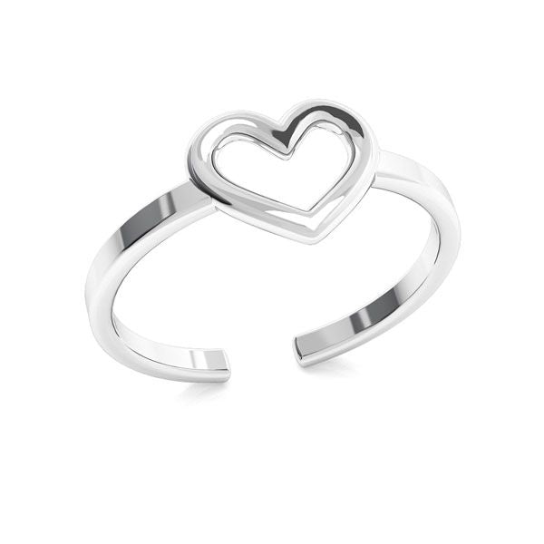 Open adjustable outlet ring