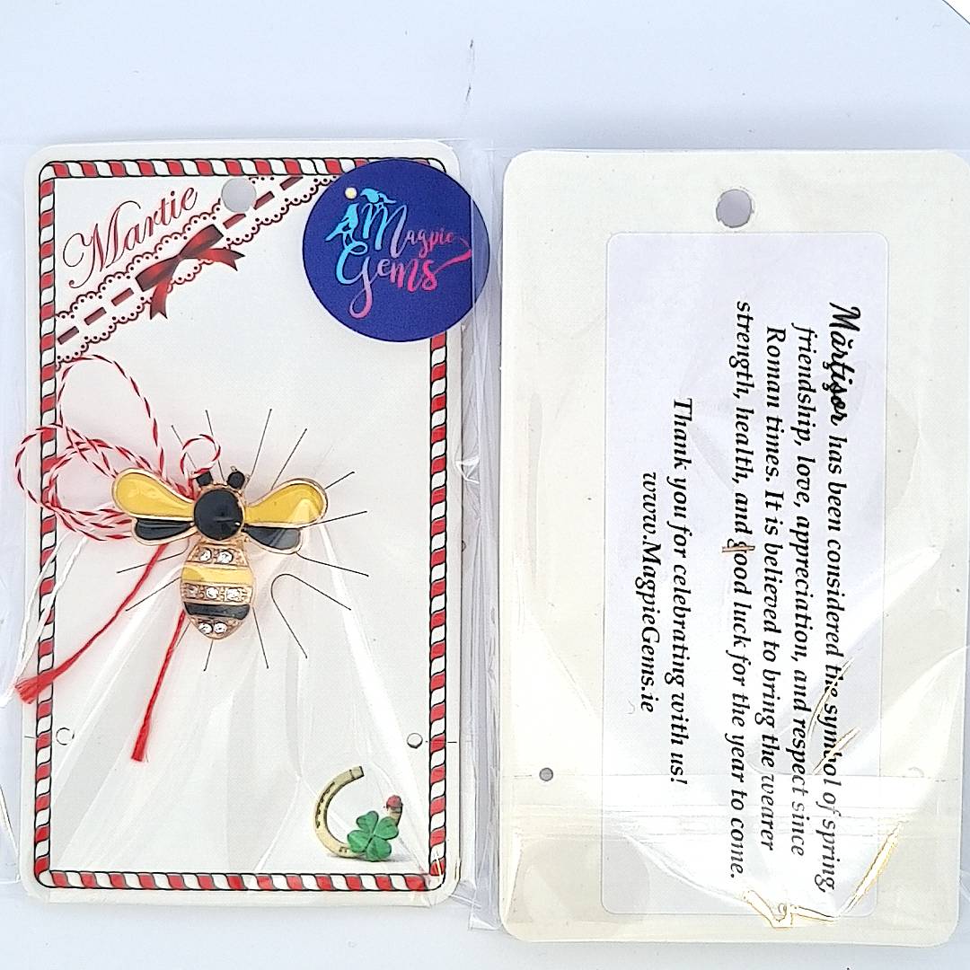 Broche bourdon - Martisor