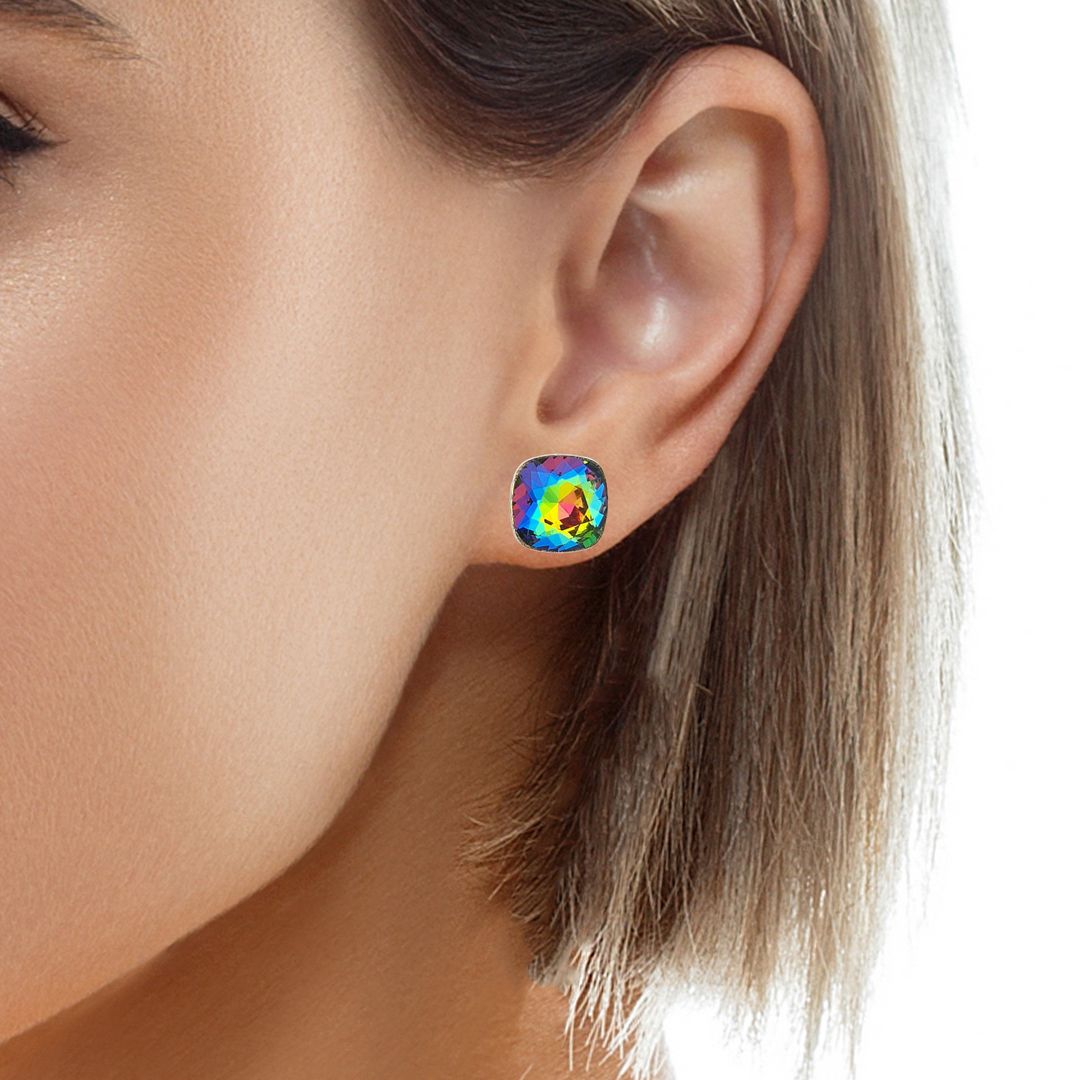 LAVVŌ Round Drop Earrings: summer burst of colours - On The Verge Online