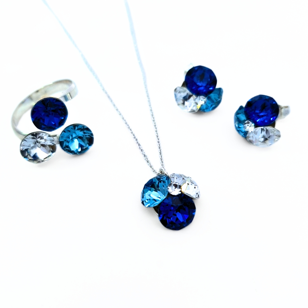 Blue Crystal Fusions Set