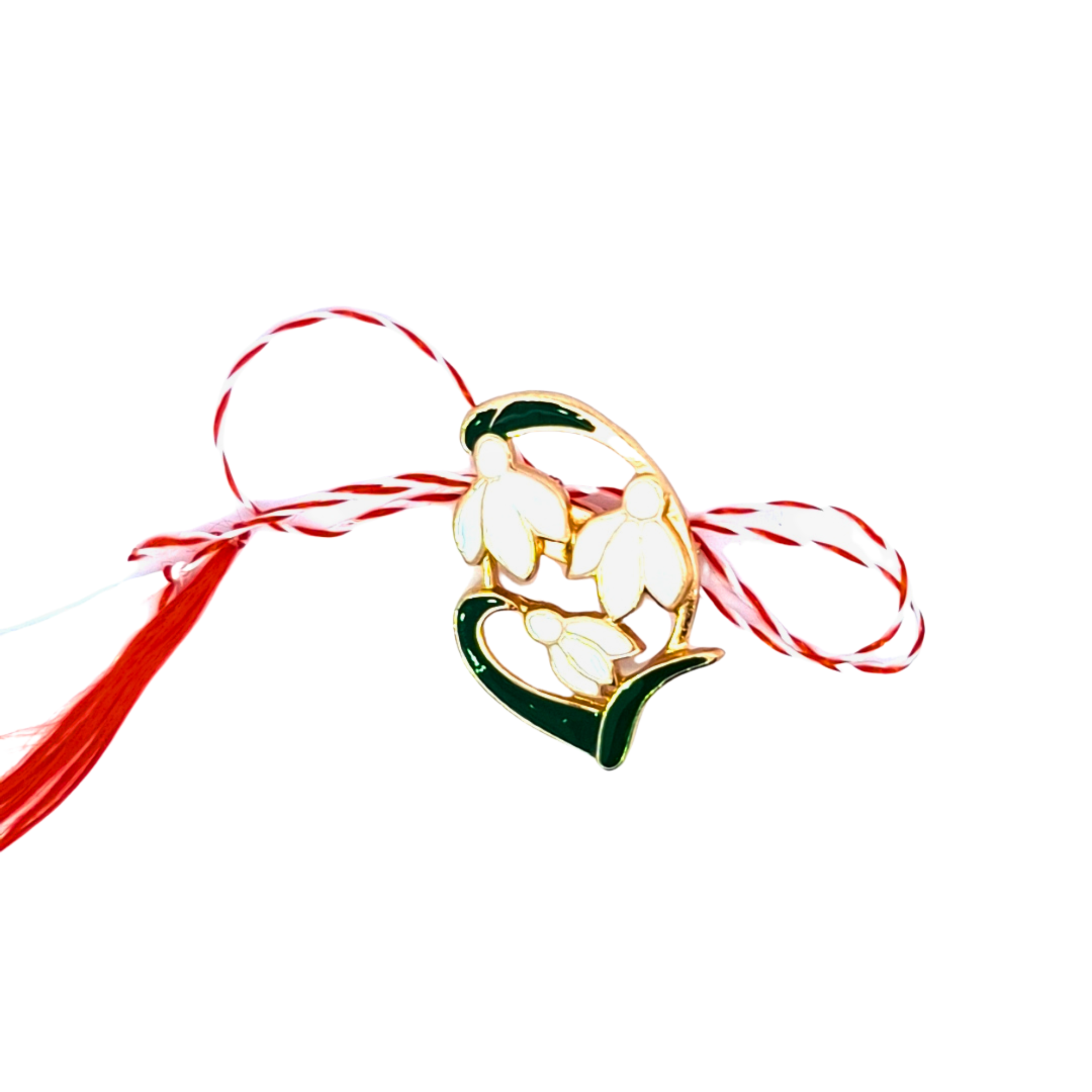 Vestitorul Primăverii Snowdrop Martisor Brooch