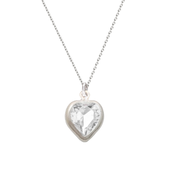 Personalised Heart Charm Pendant Necklace